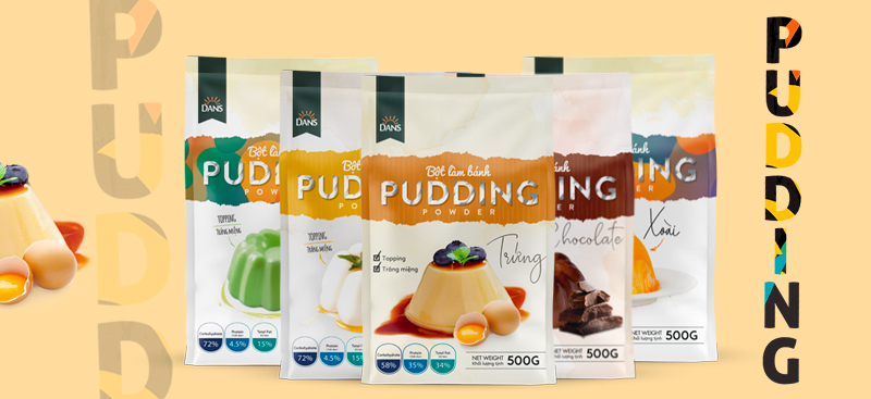 Bột làm bánh Pudding